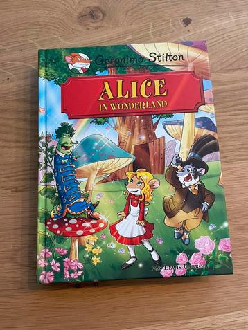 Geronimo Stilton boek Alice in wonderland