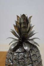 Vintage design ananas-ijsemmer, chromen cocktailbar uit 1970, Ophalen