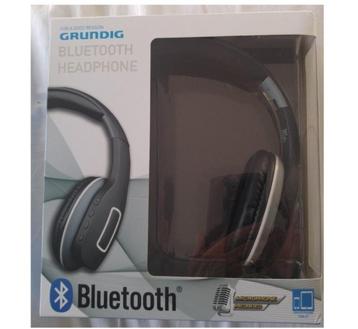 Grundig Bluetooth Headset zwart/ grijs Koptelefoon beschikbaar voor biedingen