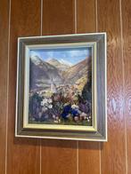 Vintage Antieke Schilderij Kunstwerk, Ophalen