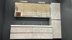 ALLIBERT PESARO 160CM betonnen badkamermeubel !!! EXPO !!!, Huis en Inrichting, Badkamer | Badkamermeubels, 150 tot 200 cm, Minder dan 100 cm