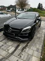 Mercedes w176 a45 amg, Auto's, Mercedes-Benz, Automaat, 4 cilinders, Zwart, Leder