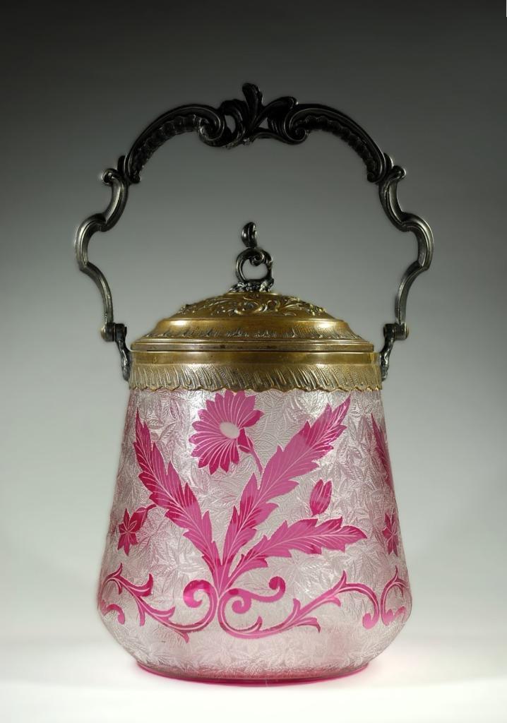 Saint-Louis - Koektrommeltje., Antiek en Kunst, Antiek | Glaswerk en Kristal, Ophalen of Verzenden