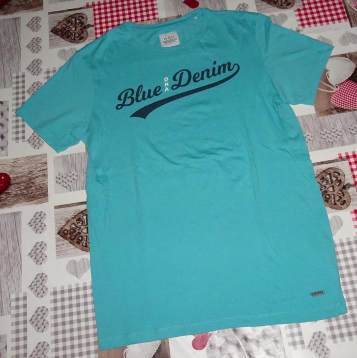 S small t-shirt Esprit turquoise licht blauw als nieuw fijn, Kleding | Heren, T-shirts, Zo goed als nieuw, Maat 46 (S) of kleiner