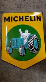 Michelin tractor emaillen reclame bord en veel andere borden, Verzamelen, Reclamebord, Ophalen of Verzenden, Zo goed als nieuw