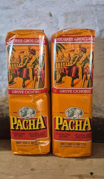 2 vieux paquets de chicorée pacha, Enlèvement ou Envoi