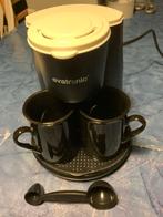 Koffiezetapparaat voor 2 kopjes, Ophalen, Koffiemachine, Gemalen koffie, Zo goed als nieuw