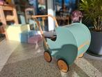 Stevige houten Poppenwagen, Kinderen en Baby's, Speelgoed | Poppen, Ophalen, Zo goed als nieuw