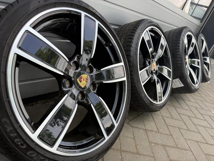 originele 20 inch Porsche Turbo Carrera 911 991 2S 4 velgen, Auto-onderdelen, Banden en Velgen, Banden en Velgen, Zomerbanden