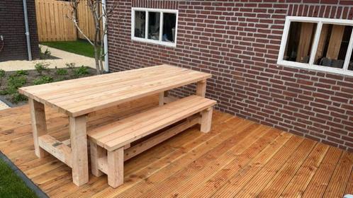 Tuintafels van Douglashout - Nieuw en Thuisbezorgd, Tuin en Terras, Tuintafels, Nieuw, Rechthoekig, Hout, Ophalen of Verzenden