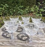 Set 8 Kristallen Champagne Coupes Cristal d'Arques. 8€/set, Ophalen