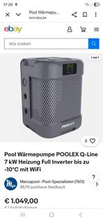 Zwembad warmtepomp 7kw full inverter, Tuin en Terras, Ophalen, Zo goed als nieuw