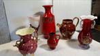 Divers vases rouges., Antiquités & Art, Antiquités | Vases, Enlèvement