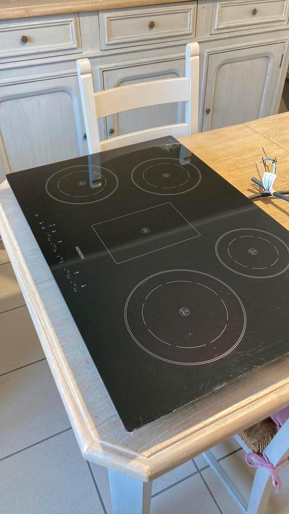 Siemens inductiekookplaat 5 zones!!, Elektronische apparatuur, Kookplaten, Zo goed als nieuw, Inbouw, Ophalen