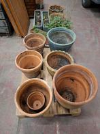 Terracotta bloempotten, Tuin en Terras, Ophalen of Verzenden