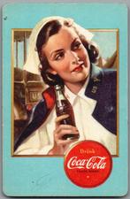 speelkaart - LK8452 - Coca cola 1943/02, Verzamelen, Speelkaarten, Jokers en Kwartetten, Ophalen of Verzenden, Zo goed als nieuw