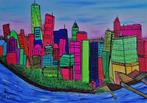 Kunsthandel Gennep - "New York Manhattan", Antiek en Kunst, Ophalen of Verzenden