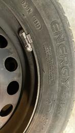 4 stalen velgen met michelin Energy saver, Auto-onderdelen, Ophalen, Gebruikt, 15 inch, Velg(en)