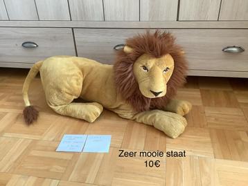 Grote leeuw knuffel Ikea in prima staat beschikbaar voor biedingen