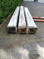 zware eiken balken, Doe-het-zelf en Bouw, Hout en Planken, Ophalen, Gebruikt, Eiken