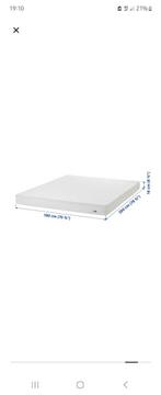 NIEUW matras van ikea - Abygda 180x200, Ophalen, Nieuw, Matras