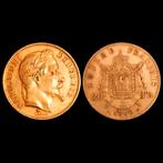 Gouden munt van 20 Franse frank van Napoleon Bonaparte, Ophalen of Verzenden, Goud