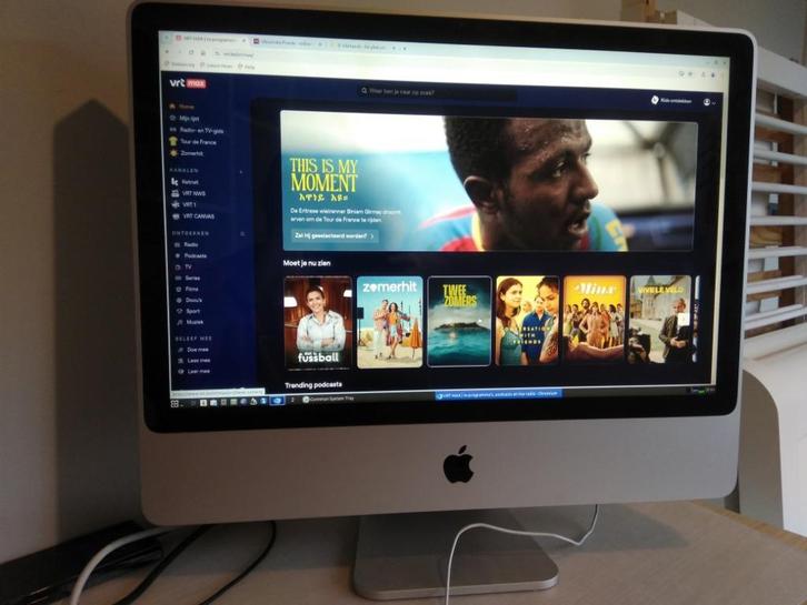 Mooie imac 24 inch, Computers en Software, Apple Desktops, Zo goed als nieuw, iMac, HDD, 2 tot 3 Ghz, 4 GB, Ophalen