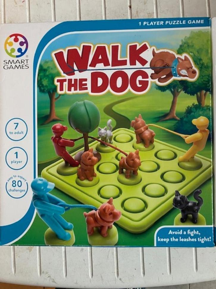 Walk the DOG educatief spel van Smart Games, Kinderen en Baby's, Speelgoed | Educatief en Creatief, Zo goed als nieuw, Ontdekken