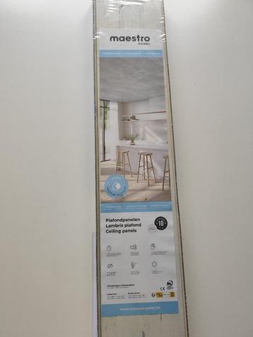 Maestro plafondpanelen - Painted Oak beschikbaar voor biedingen