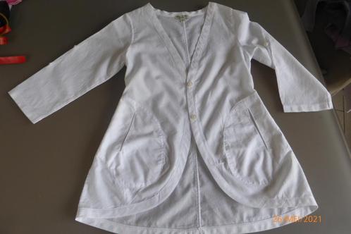 overhemd wit "eliane & lena" - maat 92/24-36M, Kinderen en Baby's, Kinderkleding | Maat 92, Nieuw, Meisje, Shirt of Longsleeve