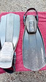 Tusa buitenvinnen (S) zwart Liberator, Watersport en Boten, Duiken, Ophalen of Verzenden, Gebruikt, Zwem- of Duikvliezen