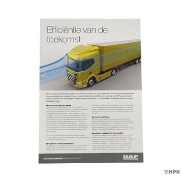 DAF Brochure Efficiëntie van de Toekomst New Generation beschikbaar voor biedingen