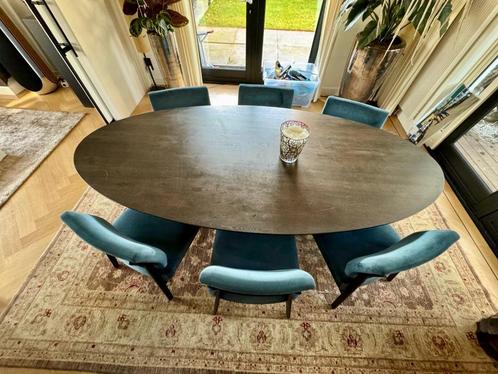 Low Dining eetkamertafel en stoelen, Huis en Inrichting, Tafels | Eettafels, Zo goed als nieuw, 100 tot 150 cm, 200 cm of meer