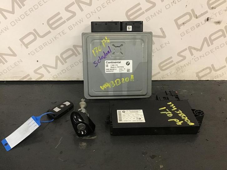 Computer motormanagement set N43B20A 170 PK! BMW E87 7595179, Auto-onderdelen, Elektronica en Kabels, Gebruikt, Ophalen of Verzenden