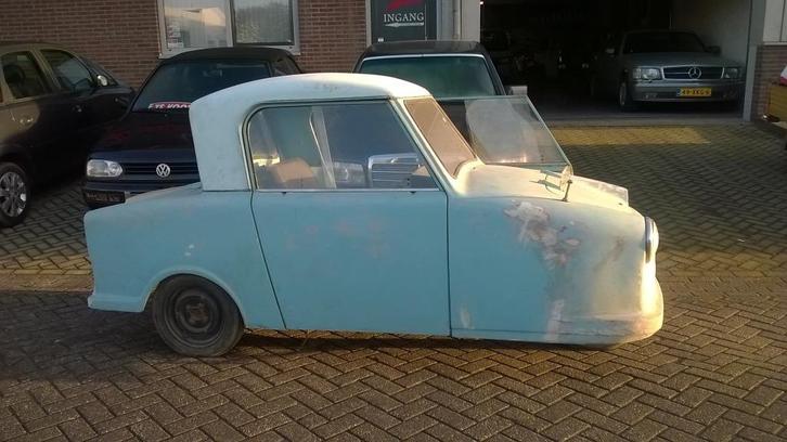 Invacar Engelse driewiel invalide voertuig Villiers motor, Motoren, Quads en Trikes, 11 kW of minder, 1 cilinder, Ophalen