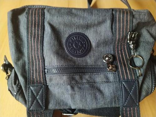 Kipling handtas met Kipling aapje, Handtassen en Accessoires, Tassen | Damestassen, Zo goed als nieuw, Handtas, Blauw, Ophalen