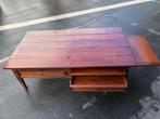 top-kwaliteitsvolle salontafel in kersenhout met prachtkleur, Huis en Inrichting, Ophalen, Gebruikt, 100 tot 150 cm, Neutraal, natuurlijke look