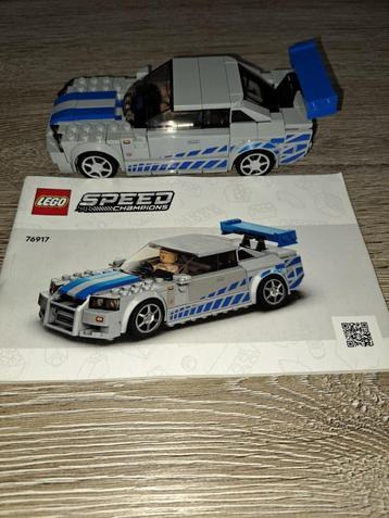 Lego nissan skyline speed champions disponible aux enchères