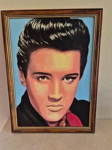 Elvis Presley rockabilly schilderij  beschikbaar voor biedingen