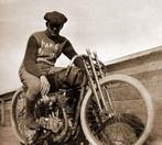 Harley Davidson Boardtracker met ritssluiting, Ophalen of Verzenden, Zo goed als nieuw