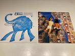 2 BRT LP's kinderen " blauwe olifant + geluid uit behang", Cd's en Dvd's, Vinyl | Kinderen en Jeugd, Ophalen of Verzenden, Zo goed als nieuw