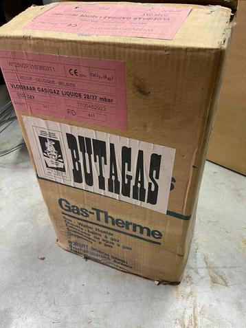 Nieuwe Butagas Gasboiler / Gasgeiser. Origineel in doos beschikbaar voor biedingen