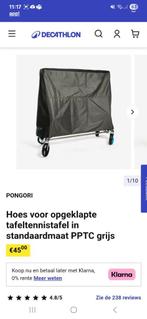 Tafeltennis pingpongtafel pongori pt530 outdoor medium, Ophalen, Zo goed als nieuw, Tafel Outdoor, Inklapbaar