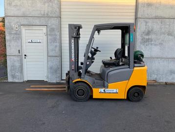 Heftruck Jungheinrich 2 ton gas MET GARANTIE beschikbaar voor biedingen