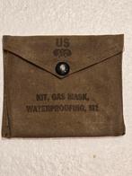 US ARMY - WOII - 2ieme GM - WW2 - M1 kit gasmasker volledig, Verzamelen, Militaria | Tweede Wereldoorlog, Ophalen of Verzenden