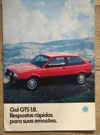 VW VOLKSWAGEN GOL GTS 1989 BRESIL BROCHURE 12 PAGES TRES BON, Livres, Volkswagen, Utilisé, Enlèvement ou Envoi