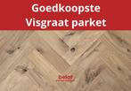 BELAT | Massieve visgraatparket vanaf €22,95/m² !, Bricolage & Construction, Planches & Dalles, 10 à 30 cm, Parquet, 10 m²² ou plus