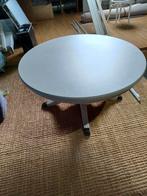 Mooie (notelaar) rond tafel 100cm, Huis en Inrichting, Tafels | Statafels, Ophalen, Gebruikt