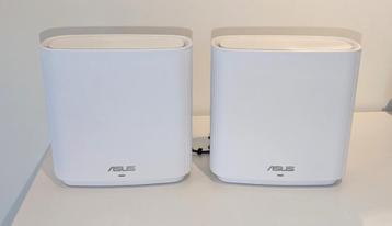ASUS ZenWiFi AC (CT8) Wireless AiMesh duo pack beschikbaar voor biedingen