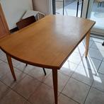 uitschuifbare keukentafel .1.40mX90cm  .totaal 2meter, 50 tot 100 cm, Grenenhout, 150 tot 200 cm, Rechthoekig